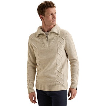 Half zip collar premium wool Early Frost