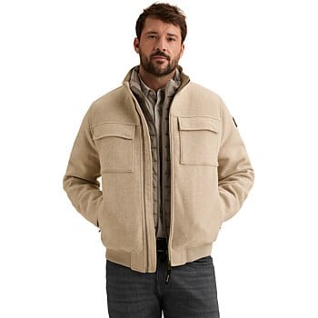SHORT JACKET CHOPROAD Twool Silver Lining
