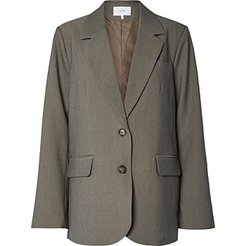YASREEMAJ LS BLAZER NOOS Grey Melange