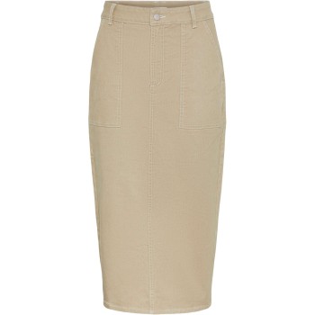 Lange beige rok voor vrouwen: comfortabel en stijlvol