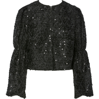 YASSERALA LS SHORT TOP Black