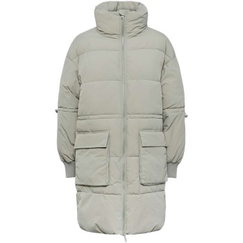 Yassealy padded coat seagrass