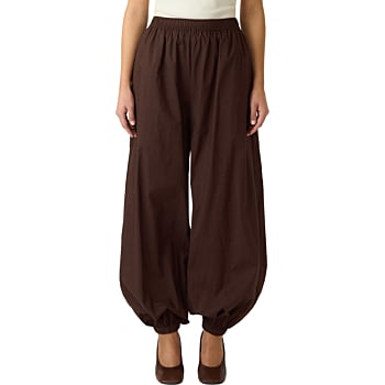 YASMELVO HW BALLOON PANT S. Coffee Bean