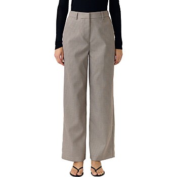 YASCHEKKA HW WIDE PANTS NOOS Black/w. checks