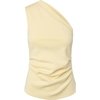 YASVENICE ONE SHOULDER TOP Anise Flower