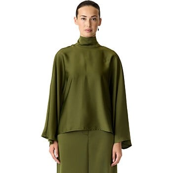 YASPELANA LS TIE TOP S. Sphagnum
