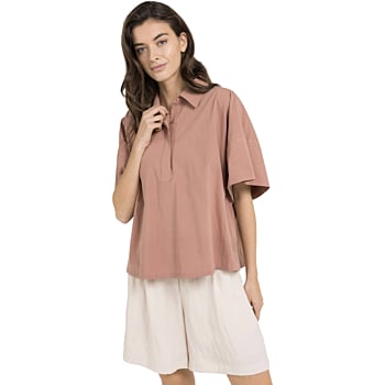 Blouse met mouwdetail BURLWOOD PINK
