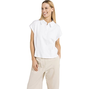 Mouwloze jersey blouse PURE WHITE