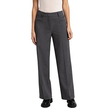 Pantalon met rechte pijpen ANTHRACITE MELANGE