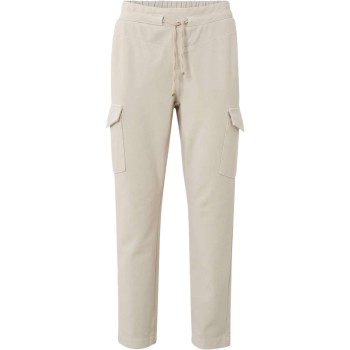 Jersey cargo trousers pumice stone sand