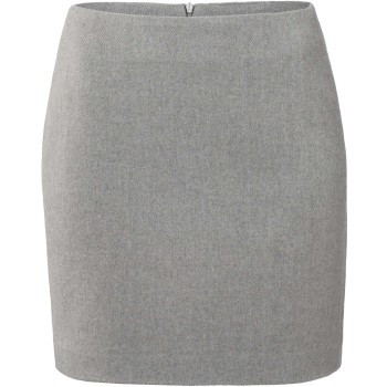Herringbone mini skirt paloma grey