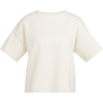 Sweater met korte mouwen ECRU