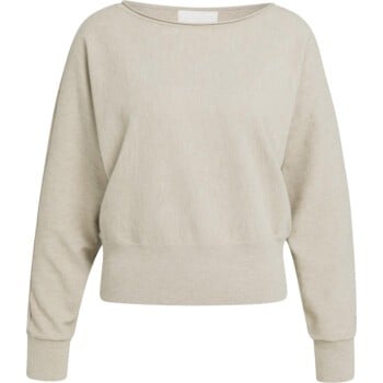 Trui met boothals PURE CASHMERE GREY