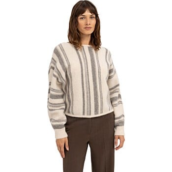 Trui met streeppatroon OFF WHITE DESSIN