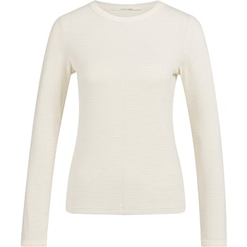 Gestreepte lange mouwen top KIT BEIGE DESSIN