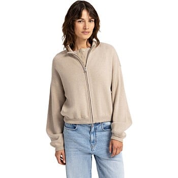 Jacquard gebreid vest PURE CASHMERE GREY M