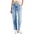 cropped balloon jeans Light Blue