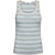 GrannyCC Rib Emb. Tank Top Off White