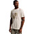 Short sleeve r-neck regular fit pe White Down