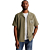 Short Sleeve Shirt Yarn dye struct Vetiver