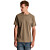 Short sleeve r-neck regular fit in Walnut
