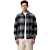 Check Flannel Shirt Grey Melange