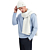Beenie + Scarf Rib Knit Set Grey Melange