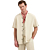 Shirt Short Sleeve Jacquard Uni Desert