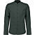 Shirt With Linen Granddad Dark Steel