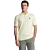 Pullover Short Sleeve Polo Button S Offwhite