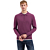 Pullover Polo Zip Dark Wine