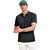 Polo Short Sleeve Jacquard Dark Steel