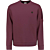 Sweater Crewneck Brushed inside Dark Wine