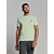 T-Shirt Crewneck Slub Placed Prints Mint