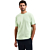 T-Shirt Crewneck Solid Relief Jacqu Green