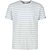 T-Shirt Crewneck Pin Stripe Garment Ice