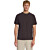 T-Shirt Crewneck Solid Basic Stretc Dark Brown