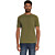T-Shirt Crewneck Solid Basic Stretc Moss