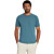 T-Shirt Crewneck Slub Shadow Blue