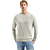 Pullover Crewneck Melange With Line Taupe