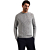 Pullover Crewneck Melange With Line Night