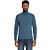 Pullover Turtle Neck Melange Shadow Blue