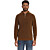 Pullover Half Zip High Neck Light W Caramel
