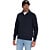 Pullover Half Zip Wing Collar Tuck Dark Night