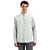 Shirt With Linen Granddad Dusty Green