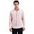 Shirt Two Tone With Linen Mauve