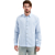 Shirt Vertical Big Stripe With Line Blue