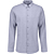Shirt Vertical Small Stripe With Li Indigo Blue