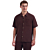 Shirt Short Sleeve With Linen, Garm Dark Brown