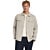 Overshirt Full Button Melange Twill Light Brown
